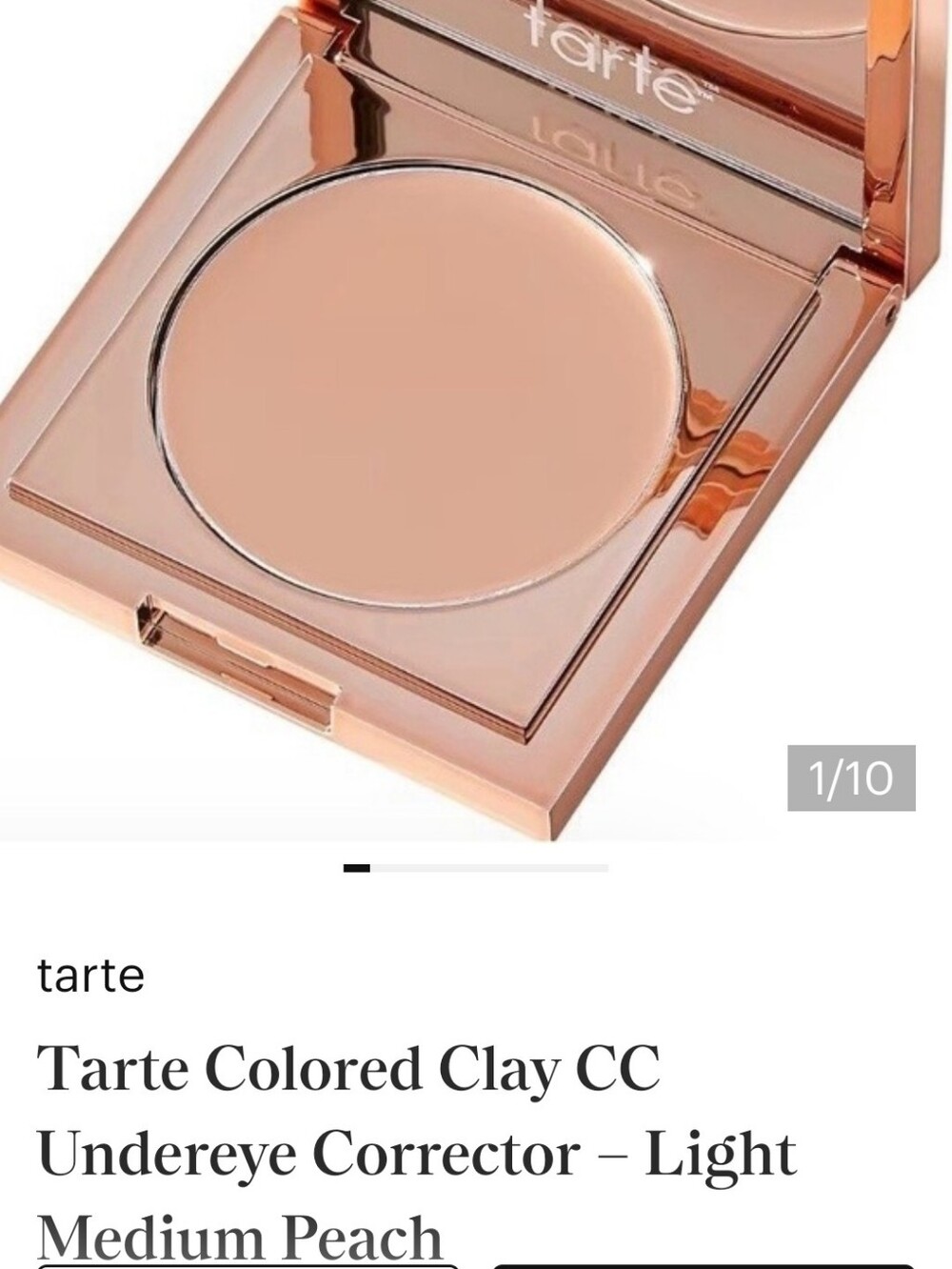 Tarte Under Eye Clay Concealer
